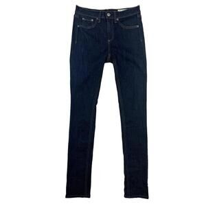 Rag & Bone 10 Inch Skinny Jeans Dark Wash Blue Size 26 W | 29 L